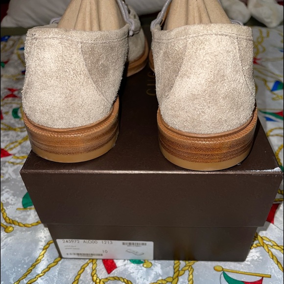 Suede desert tan Gucci loafers - Picture 13 of 16